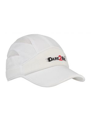 Dare2Tri Ventilated Running Cap-White