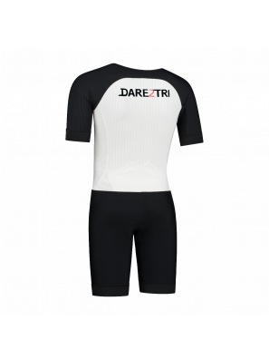 Womens Aero tri-suit white-black