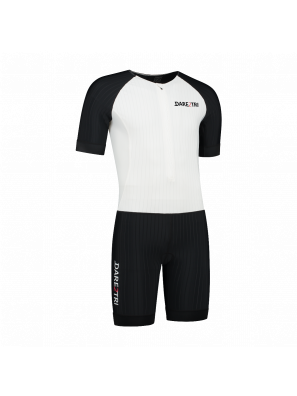 Womens Aero tri-suit white-black