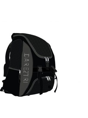 Transition backpack regular black-silver