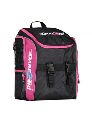 Transition backpack small black-pink