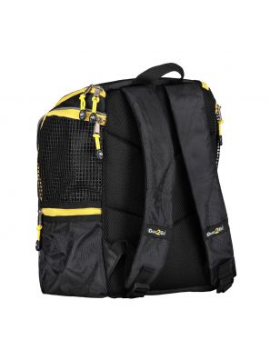 Transition backpack small black-yellow