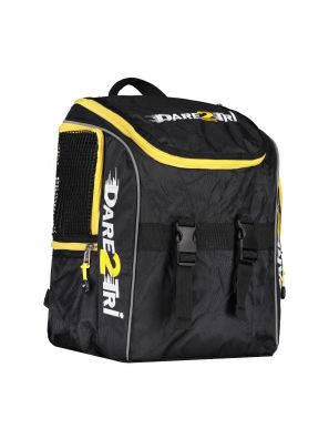 Transition backpack small black-yellow