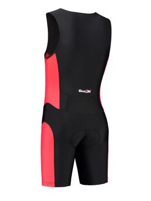 Men&#039;s tri-suit black-red