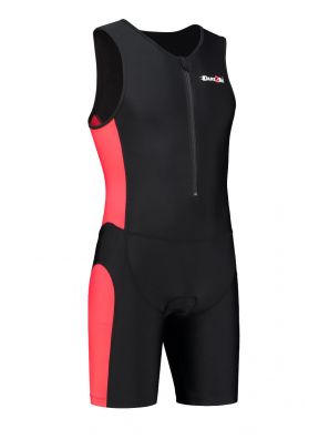 Men&#039;s tri-suit black-red