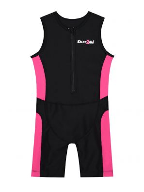 Kids tri-suit black-pink