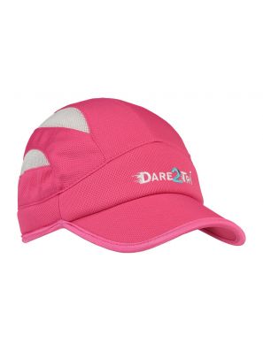 Dare2Tri Ventilated Running Cap-Pink
