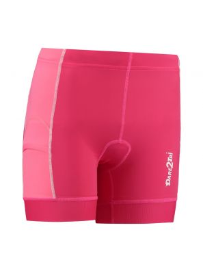 Womens Coldmax Pink Tri-short 