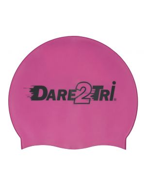 Silicone swimcap purple